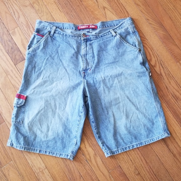 Tommy Hilfiger Other - Vintage 90's Tommy Hilfiger Jean Shorts Mens Sz 38